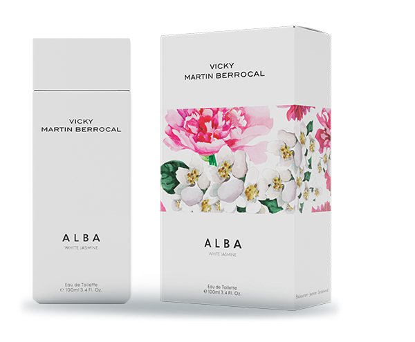 Packaging fragrance Alba de Vicky Martín Berrocal